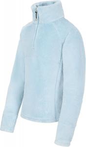 Флисовый топ Obermeyer для девочек, с застежкой-молнией 1/4, уютный двухсторонний базовый слой или средний слой для снега и катания на лыжах, Blue Iceberg