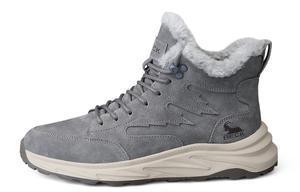 Теплые, водостойкие и износостойкие короткие зимние ботинки для мужчин BECK, Gray