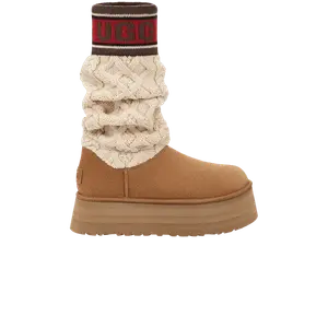 Ботинки UGG Wmns Classic Sweater, коричневый