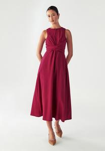 Платье WILLA REVIVAL MIDI, Burgundy/Bordeaux