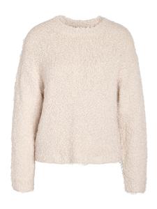 Noisy may Вязаный свитер цвета яичного ликера