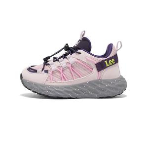 Износостойкие, дышащие, нескользящие, противоударные низкие детские повседневные кроссовки Lee, фиолетовый