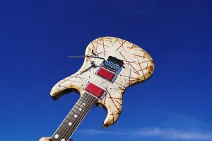 Электрогитара ESP E-II Richard Z. RZK-1 с обожженной отделкой, 6 струн, в комплекте с чехлом