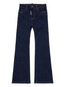 DSQUARED2 KIDS джинсы с подворотами, синий