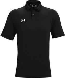 Мужская футболка-поло Under Armour Team Performance (серая Stealth), Black