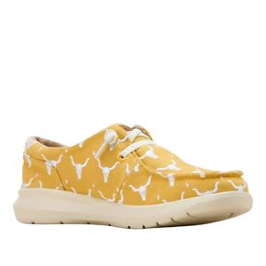 Женские слипоны Hilo Doodle Steer Head, горчичный цвет ARIAT, горчичный