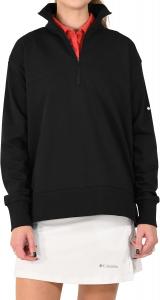 Columbia женская гольфовая кофта Birchwood Hills Pullover OMNI WICK дышащая с длинным рукавом, Black
