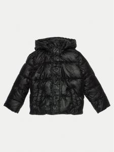 Куртка из искусственной кожи, стандартного кроя Guess, черный