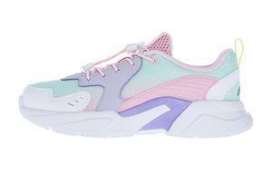 Кроссовки LINING YOUNG Kids Lifestyle Shoes GS Low-top Aqua Green/purple