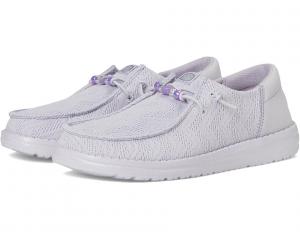 Детские лоферы Wendy Funk Shoelry (Little Kid/Big Kid) Hey Dude Kids, Thistle Purple
