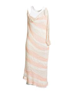 Платье миди Sportmax, светло-розовый