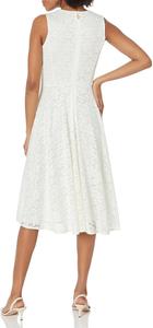Женское платье-клеш без рукавов Tommy Hilfiger с ретро-кружевом Daisy, Ivory
