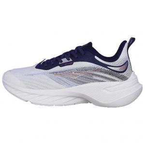 Беговые кроссовки мужские бело-синие Erke, Микрокристаллический Белый/Бристольский Синий