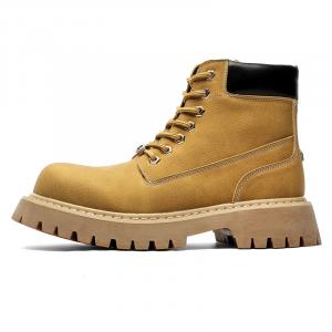 Chi Wolf Утепленные черные унисекс короткие ботинки Martin, цвет Black Fleece-Lined