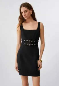 Платье-Футляр с пряжками Liu Jo, Black