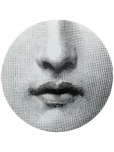 Тарелка tema e variazioni n°397, 26 см, Fornasetti, белый