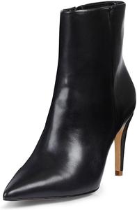 Женские элегантные ботильоны FSJ с заостренным носком, каблук-стилет, боковая молния, для праздников, зимние, размер 4-15 US, Black