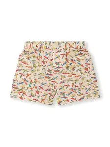 Шорты Nateo с графичным принтом Bonpoint, нейтральный