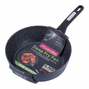 Сковорода с антипригарным покрытием 28 Kamille, черный