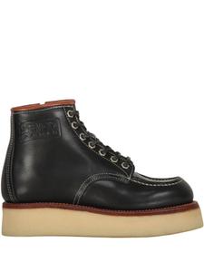 Кожаные ботильоны Kenzo, черный