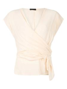 Топ с V-образным вырезом LIU JO, белый