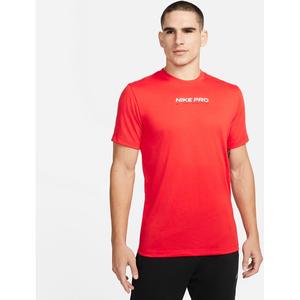 Shirt m nk df tee db nk pro Nike, красный