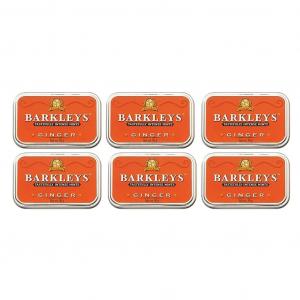 Пастилки Barkleys Ginger со вкусом имбиря в металлической банке, 50 г, 6 шт. Barkleys Tuttle