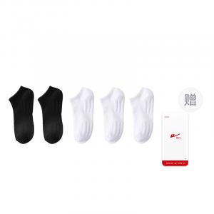 Носки Warrior щиколоточные мужские 5 пар, 5 пар (Чёрный)