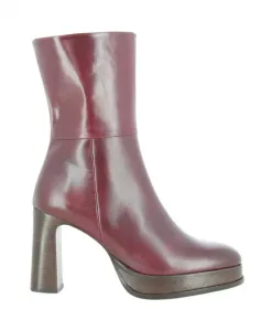 Женские туфли бордового цвета, элегантный стиль. Zinda, красный