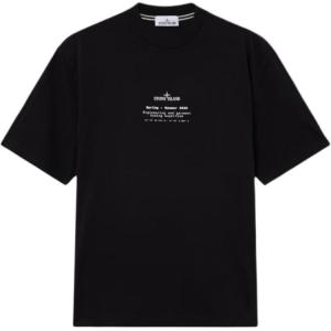 SS26 Футболка Unisex STONE ISLAND, черный