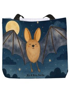 Сумка-шоппер с рисунком крыльев летучей мыши, без слогана, белого цвета Mr. & Mrs. Panda