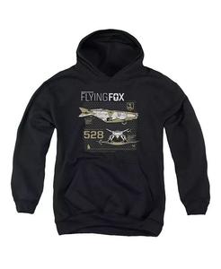 Толстовка с капюшоном Movie Youth Flying Fox Justice League, черный