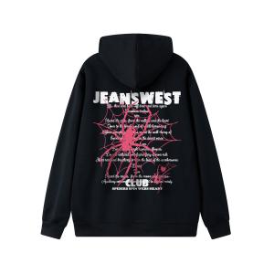JEANSWEST CLUB Толстовка унисекс, Голубовато-черный