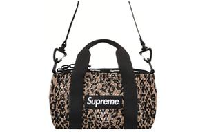 Supreme Нейлоновая сумка, наплечная сумка, мини-кроссбоди унисекс леопардовый принт