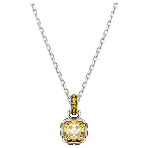 Swarovski Женское ожерелье с камнем месяца Yellow