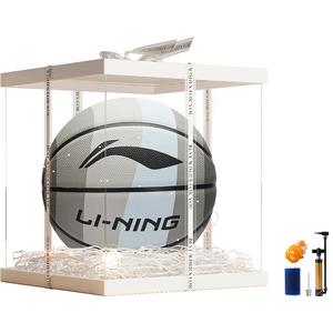 Резиновый баскетбольный мяч gray размер 5, размер 7 тренировочный unisex china LINING