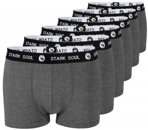 Боксеры Stark Soul Boxershorts im 6 шт, цвет grau melange
