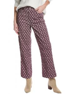 RE/DONE 70s Plum Stamp свободные расклешенные джинсы REDONE, белый