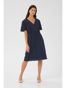 Платье до колена Cream, темно-синий