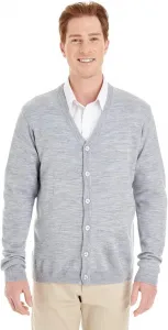 Кардиган Harriton Pilbloc с V-образным вырезом и пуговицами