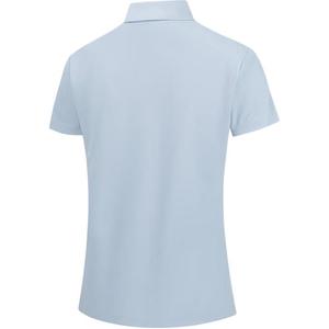 361° Футболка-поло женская Dusty Blue