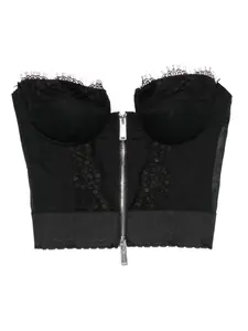 Кружевной корсет Dsquared2, черный