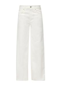 Джинсы с широкими штанинами QS Catie, White Denim