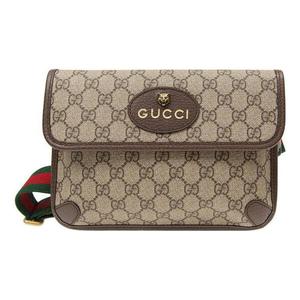 Сумка neo vintage gg supreme belt bag 'brown' Gucci, коричневый