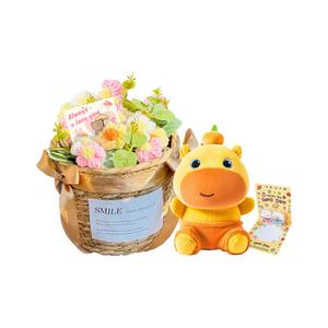 Плюшевая кукла Cute Capybara Lulu высотой 10 см Love