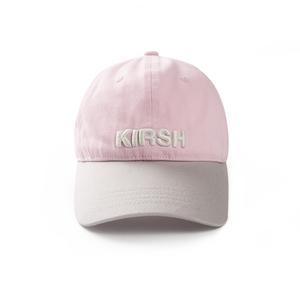 KIRSH Хлопковая бейсболка женская, White Pink