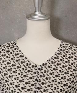 Платье с принтом вишни Пико Studio Picone, цвет White X Black (190)