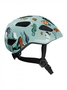 Lazer Детский велосипедный шлем Pnut 2.0 KinetiCore зеленого цвета