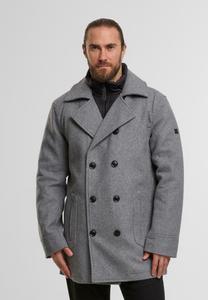 Пальто INDICODE JEANS LUNILLO, Light Grey Mix/Grey