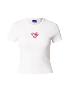 HUGO Футболка 'Dever' в бежевом цвете